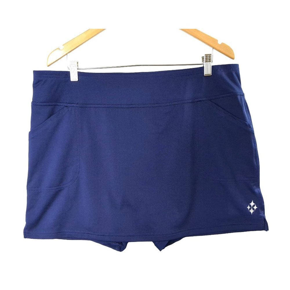 JoFit Mina Skort Womens XXL Blue‎ 14 Inch Tennis Golf Pickleball Athletic